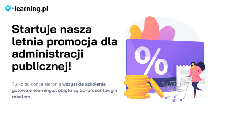 Startuje letnia promocja e-learning.pl dla administracji publicznej!