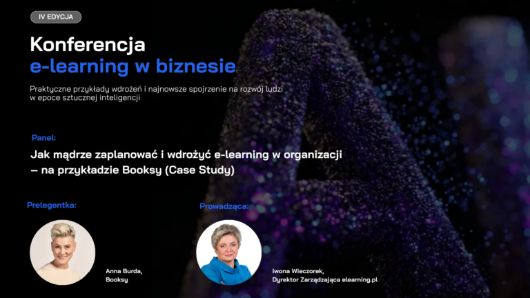 [ZAPIS ROZMOWY] Jak mądrze zaplanować i wdrożyć e-learning w organizacji – na przykładzie Booksy