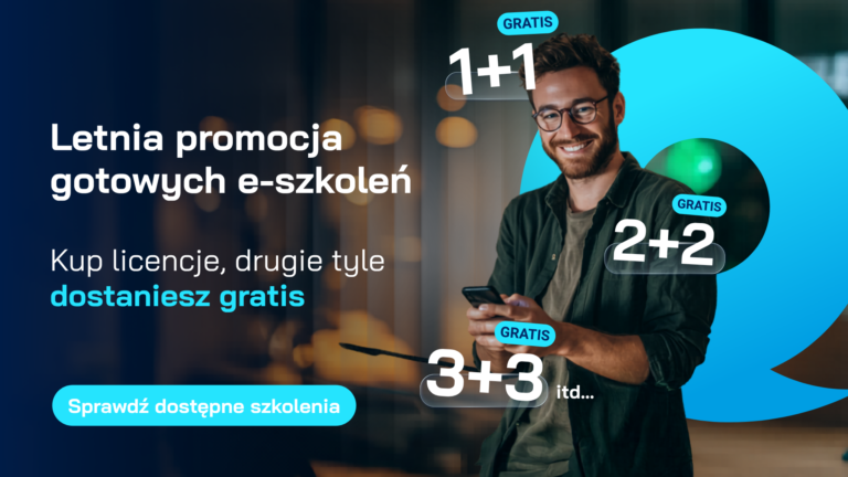 Trwa letnia promocja gotowych e-szkoleń!