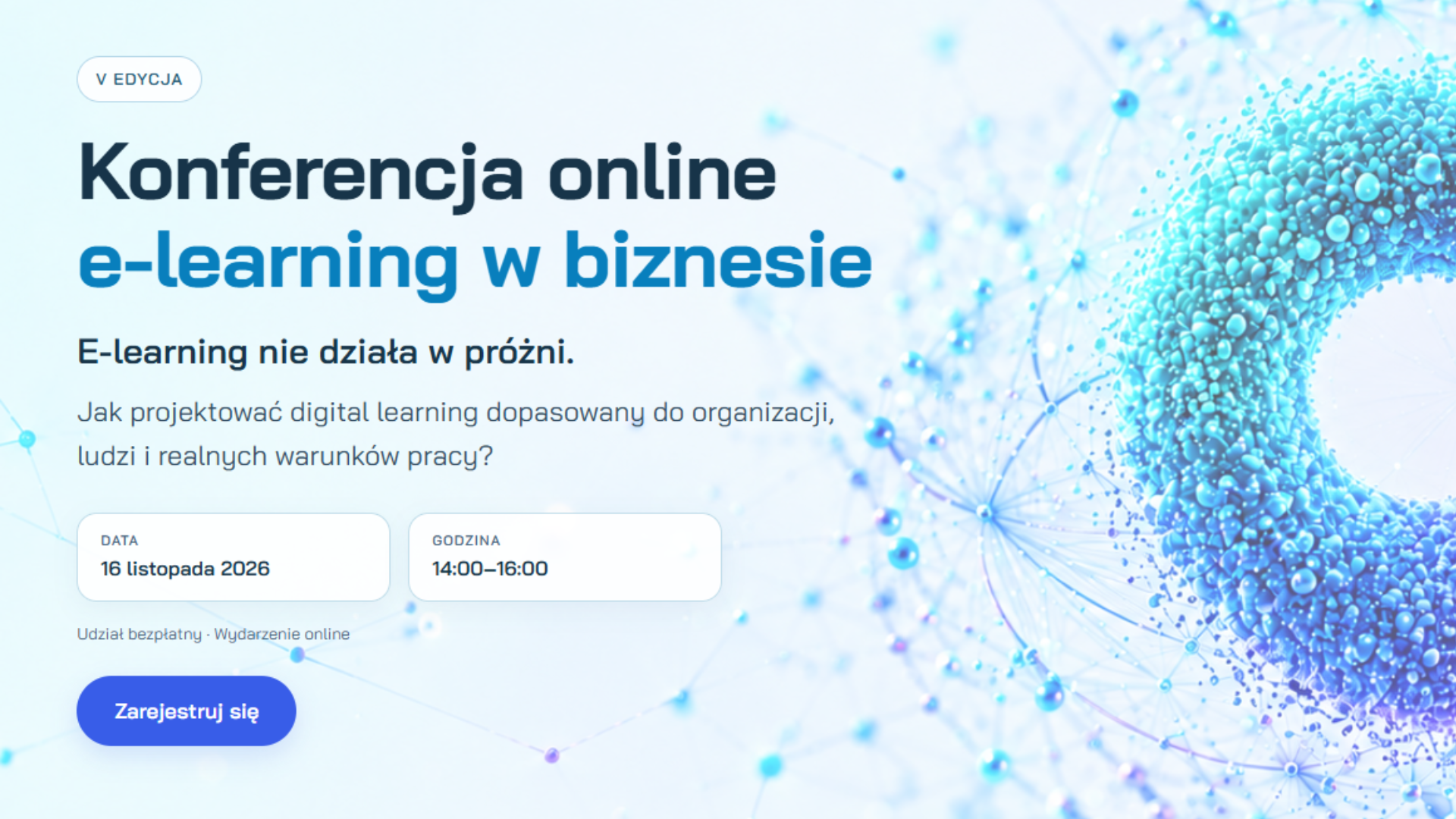 Trwają zapisy na V edycję konferencji „E-learning w biznesie”!